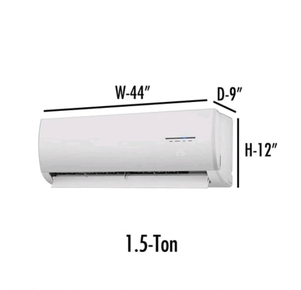 DREAM eHOME PVC White / Pink Color Printedc 1.5TonAc Cover for Split Indoor - 1.5 Ton, White /Pink, PVC, Pack of1